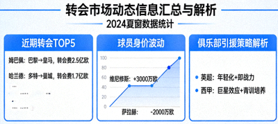 转会市场动态信息汇总与解析图表